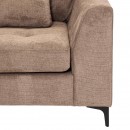 ΓΩΝΙΑΚΟΣ ΚΑΝΑΠΕΣ Fylliana Albert ΚΑΦΕ ΧΡΩΜΑ 280x220x96εκ