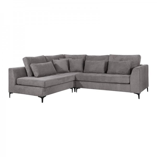 ΓΩΝΙΑΚΟΣ ΚΑΝΑΠΕΣ Fylliana Albert ΣΚΟΥΡΟ ΓΚΡΙ ΧΡΩΜΑ 280x220x96εκ ΓΩΝΙΑΚΟΣ ΚΑΝΑΠΕΣ Fylliana Albert ΣΚΟΥΡΟ ΓΚΡΙ ΧΡΩΜΑ 280x220x96εκ
