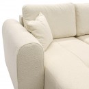 ΓΩΝΙΑΚΟΣ ΚΑΝΑΠΕΣ Fylliana Fiesta ΛΕΥΚΟ ΧΡΩΜΑ 265x165x95εκ