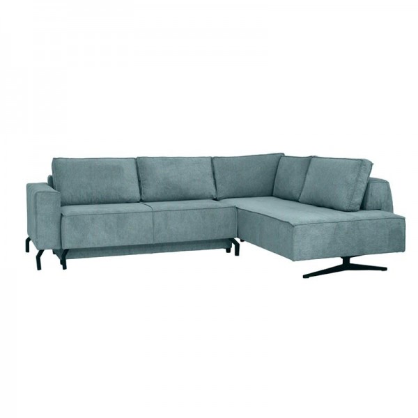 ΓΩΝΙΑΚΟΣ ΚΑΝΑΠΕΣ Fylliana Madrid MINT ΧΡΩΜΑ 290x210x90εκ