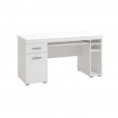 ΓΡΑΦΕΙΟ ALFA OPAQUE WHITE 145x66x76εκ