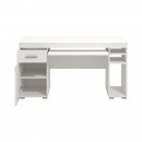 ΓΡΑΦΕΙΟ ALFA OPAQUE WHITE 145x66x76εκ