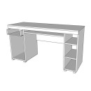ΓΡΑΦΕΙΟ ALFA SONOMA 145x65,5x75,5εκ