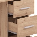 ΓΡΑΦΕΙΟ Leo ARTISAN OAK 121x50x75εκ