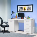 ΓΡΑΦΕΙΟ LIBER ΛΕΥΚΟ 135x50x75,5εκ