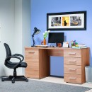 ΓΡΑΦΕΙΟ LIBER SONOMA 135x50x75,5εκ