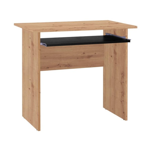 ΓΡΑΦΕΙΟ PARIS ARTISAN OAK-ΜΑΥΡΟ 90x45x74εκ