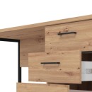 ΓΡΑΦΕΙΟ SARDINIA RS ARTISAN OAK 137,5x56x75εκ