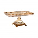 ΓΥΑΛΙΝΗ ΔΙΑΚΟΣΜΗΤΙΚΗ ΠΙΑΤΕΛΑ Fylliana FL1213 AMBER ΧΡΩΜΑ 29x16x14εκ