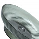 ΓΥΑΛΙΝΗ ΔΙΑΚΟΣΜΗΤΙΚΗ ΠΙΑΤΕΛΑ Fylliana FL930 ΗΜΙΔΙΑΦΑΝΟ ΓΚΡΙ-ΜΑΥΡΟ ΧΡΩΜΑ 30x9εκ