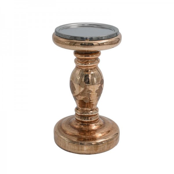 ΓΥΑΛΙΝΟ ΚΗΡΟΠΗΓΙΟ Fylliana FL16265 COPPER ΧΡΩΜΑ 10x20εκ