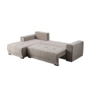 ΚΑΝΑΠΕΣ ΑΡΙΣΤΕΡΗ ΓΩΝΙΑ Figo ΜΠΕΖ-ΚΑΦΕ 274x179x83εκ