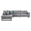 ΚΑΝΑΠΕΣ ΑΡΙΣΤΕΡΗ ΓΩΝΙΑ Fylliana New Anvers ΓΚΡΙ ΧΡΩΜΑ 303x228x86εκ