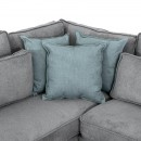 ΚΑΝΑΠΕΣ ΑΡΙΣΤΕΡΗ ΓΩΝΙΑ Fylliana New Anvers ΓΚΡΙ ΧΡΩΜΑ 303x228x86εκ