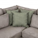 ΚΑΝΑΠΕΣ ΑΡΙΣΤΕΡΗ ΓΩΝΙΑ Fylliana New Anvers ΚΑΦΕ ΧΡΩΜΑ 303x228x86εκ