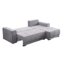 ΚΑΝΑΠΕΣ ΔΕΞΙΑ ΓΩΝΙΑ FIGO ΓΚΡΙ-ΣΚΟΥΡΟ ΓΚΡΙ 274x179x83εκ