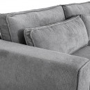 ΚΑΝΑΠΕΣ ΔΕΞΙΑ ΓΩΝΙΑ Fylliana New Anvers ΓΚΡΙ ΧΡΩΜΑ 303x228x86εκ