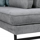 ΚΑΝΑΠΕΣ ΔΕΞΙΑ ΓΩΝΙΑ Fylliana New Anvers ΓΚΡΙ ΧΡΩΜΑ 303x228x86εκ