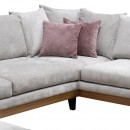ΚΑΝΑΠΕΣ Fylliana Filippa ΔΕΞΙΑ ΓΩΝΙΑ ICE ΜΕ ΡΟΖ ΜΑΞΙΛΑΡΙΑ 360x240εκ