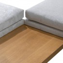 ΚΑΝΑΠΕΣ Fylliana Filippa ΔΕΞΙΑ ΓΩΝΙΑ ICE ΜΕ ΡΟΖ ΜΑΞΙΛΑΡΙΑ 360x240εκ