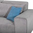 ΚΑΝΑΠΕΣ Fylliana Legend ΑΡΙΣΤΕΡΗ ΓΩΝΙΑ ΓΚΡΙ ΥΦΑΣΜΑ 272x197x80εκ