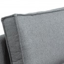 ΚΑΝΑΠΕΣ Fylliana Loftio ΑΡΙΣΤΕΡΗ ΓΩΝΙΑ ΓΚΡΙ ΧΡΩΜΑ 280x220x95εκ