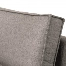 ΚΑΝΑΠΕΣ Fylliana Loftio ΔΕΞΙΑ ΓΩΝΙΑ ΚΑΦΕ ΧΡΩΜΑ 280x220x95εκ