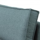 ΚΑΝΑΠΕΣ Fylliana Loftio ΔΕΞΙΑ ΓΩΝΙΑ ΜΙΝΤ ΧΡΩΜΑ 280x220x95εκ