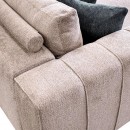 ΚΑΝΑΠΕΣ Fylliana Mondiva ΑΡΙΣΤΕΡΗ ΓΩΝΙΑ ΜΠΕΖ ΧΡΩΜΑ 280x180x83εκ