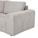 ΚΑΝΑΠΕΣ ΓΩΝΙΑ ΑΡΙΣΤΕΡΗ Fylliana Carmen SILVER ΥΦΑΣΜΑ 304x242x89εκ