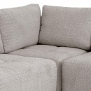 ΚΑΝΑΠΕΣ ΓΩΝΙΑ ΔΕΞΙΑ Fylliana Carmen SILVER ΥΦΑΣΜΑ 304x242x89εκ