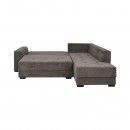 ΚΑΝΑΠΕΣ ΓΩΝΙΑ Fylliana New Mona ΓΚΡΙ ΜΕ ΜΠΕΖ ΜΑΞΙΛΑΡΙΑ 250x190x88εκ