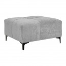 ΚΑΝΑΠΕΣ ΓΩΝΙΑ Fylliana Sofi ΜΕ ΣΚΑΜΠΟ ΓΚΡΙ ΧΡΩΜΑ 287x260x95εκ