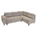 ΚΑΝΑΠΕΣ ΓΩΝΙΑ Fylliana Sofi ΜΕ ΣΚΑΜΠΟ ΜΠΕΖ ΧΡΩΜΑ 287x260x95εκ