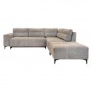 ΚΑΝΑΠΕΣ ΓΩΝΙΑ Fylliana Sofi ΜΕ ΣΚΑΜΠΟ ΜΠΕΖ ΧΡΩΜΑ 287x260x95εκ