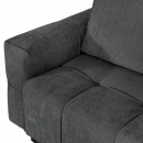 ΚΑΝΑΠΕΣ ΓΩΝΙΑ Fylliana Space ΓΚΡΙ ΧΡΩΜΑ 245x175x88εκ