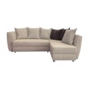 ΚΑΝΑΠΕΣ ΓΩΝΙΑ Fylliana VITA ΜΠΕΖ ΧΡΩΜΑ 255x176x90εκ