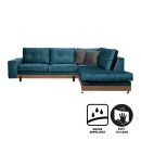 ΚΑΝΑΠΕΣ ΓΩΝΙΑ Murcia NAVY BLUE-ΣΚΟΥΡΟ ΓΚΡΙ ΔΕΞΙΑ ΓΩΝΙΑ 280x220εκ