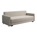 ΚΑΝΑΠΕΣ ΚΡΕΒΑΤΙ ENCO ΜΠΕΖ-ΡΟΖ 220x88x77εκ