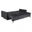 ΚΑΝΑΠΕΣ ΚΡΕΒΑΤΙ Fylliana Comfort ΓΚΡΙ ΧΡΩΜΑ 235x104x80εκ