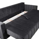 ΚΑΝΑΠΕΣ ΚΡΕΒΑΤΙ Fylliana Comfort ΓΚΡΙ ΧΡΩΜΑ 235x104x80εκ