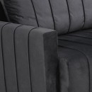 ΚΑΝΑΠΕΣ ΚΡΕΒΑΤΙ Fylliana Comfort ΓΚΡΙ ΧΡΩΜΑ 235x104x80εκ