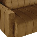ΚΑΝΑΠΕΣ ΚΡΕΒΑΤΙ Fylliana Comfort ΩΧΡΑ ΧΡΩΜΑ 235x104x80εκ