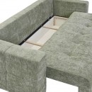 ΚΑΝΑΠΕΣ-ΚΡΕΒΑΤΙ Fylliana Lidia ΜΙΝΤ ΧΡΩΜΑ 244x98x97εκ