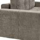 ΚΑΝΑΠΕΣ-ΚΡΕΒΑΤΙ Fylliana Lidia ΜΠΕΖ-ΚΑΦΕ ΧΡΩΜΑ 244x98x97εκ