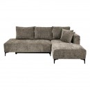 ΚΑΝΑΠΕΣ ΚΡΕΒΑΤΙ Fylliana Magnus ΑΡΙΣΤΕΡΗ ΓΩΝΙΑ ΚΑΦΕ ΥΦΑΣΜΑ 240x160x90εκ