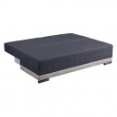 ΚΑΝΑΠΕΣ ΚΡΕΒΑΤΙ KRON ΣΚΟΥΡΟ ΓΚΡΙ ΧΡΩΜΑ 198x95x81εκ