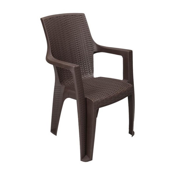 ΚΑΡΕΚΛΑ ΕΞΟΧΗΣ Fylliana Mega ΚΑΦΕ ΧΡΩΜΑ 58x58x90εκ
