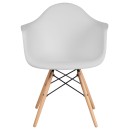ΚΑΡΕΚΛΑ Fylliana Casual ΛΕΥΚΟ ΚΑΘΙΣΜΑ ΜΕ ΦΥΣΙΚΑ ΠΟΔΙΑ 65x64x79εκ