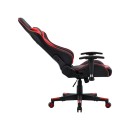 ΚΑΡΕΚΛΑ GAMING Fylliana SAR-1 ΜΑΥΡΟ-ΚΟΚΚΙΝΟ ΤΕΧΝΟΔΕΡΜΑ 64x53x135εκ